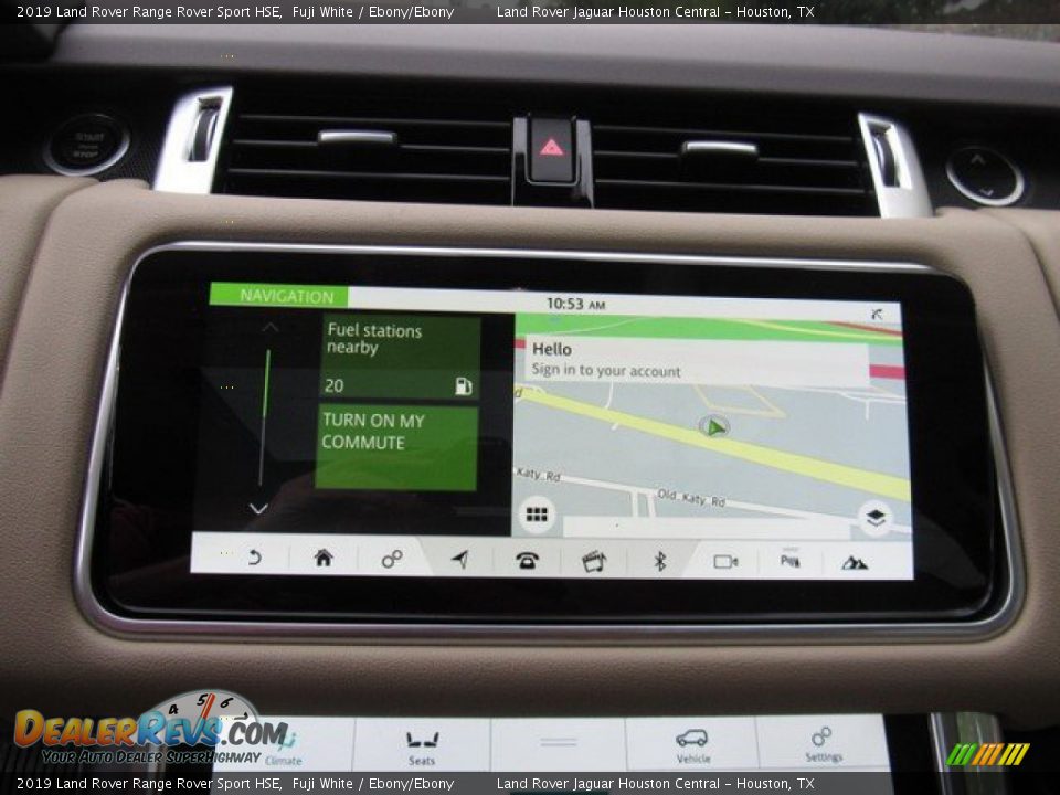2019 Land Rover Range Rover Sport HSE Fuji White / Ebony/Ebony Photo #31