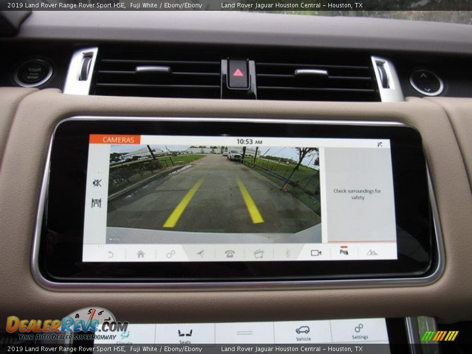 2019 Land Rover Range Rover Sport HSE Fuji White / Ebony/Ebony Photo #32