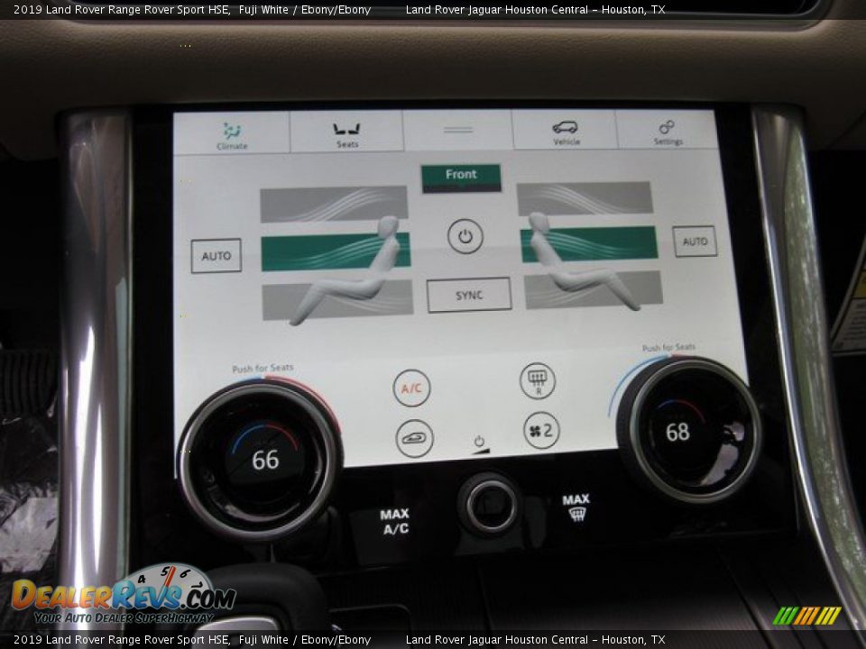 2019 Land Rover Range Rover Sport HSE Fuji White / Ebony/Ebony Photo #33