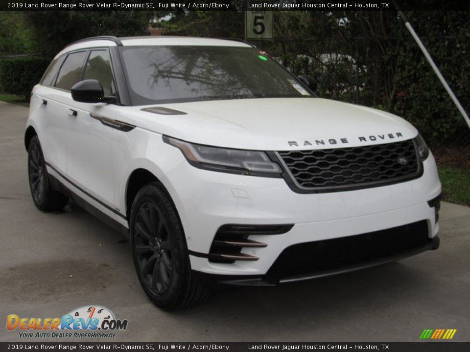 2019 Land Rover Range Rover Velar R-Dynamic SE Fuji White / Acorn/Ebony Photo #2