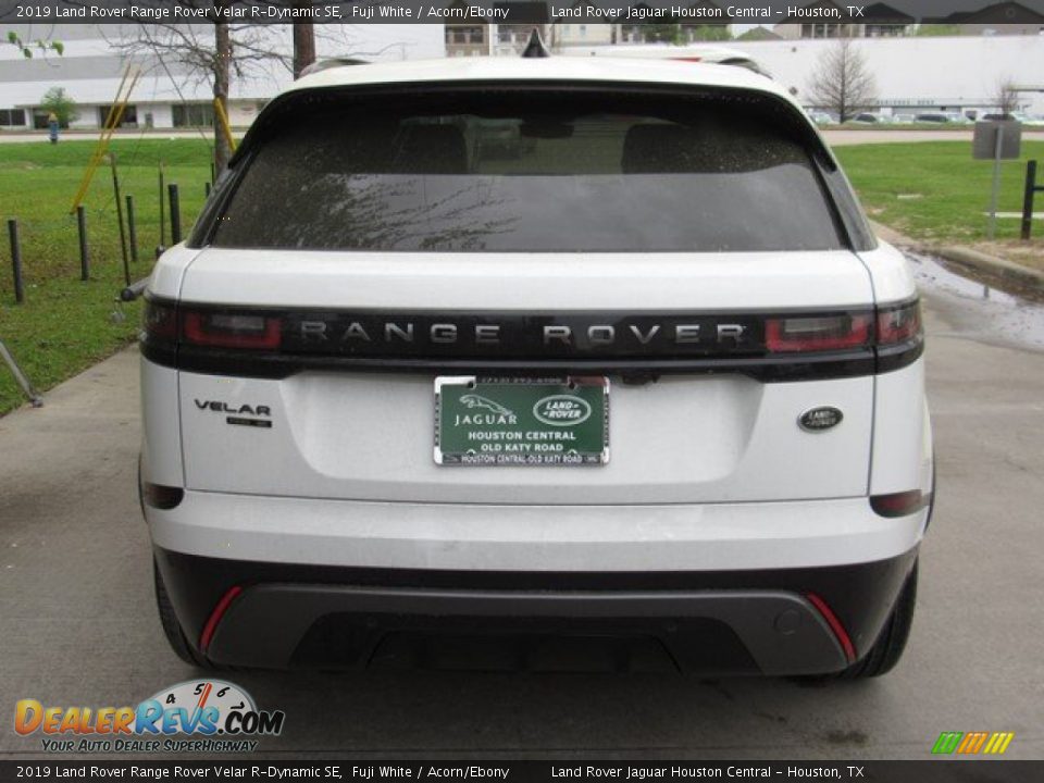 2019 Land Rover Range Rover Velar R-Dynamic SE Fuji White / Acorn/Ebony Photo #8