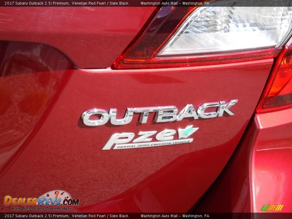 2017 Subaru Outback 2.5i Premium Venetian Red Pearl / Slate Black Photo #10