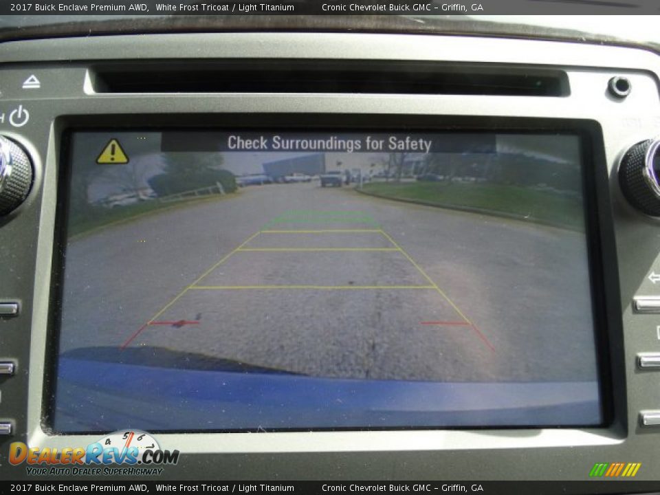 2017 Buick Enclave Premium AWD White Frost Tricoat / Light Titanium Photo #18