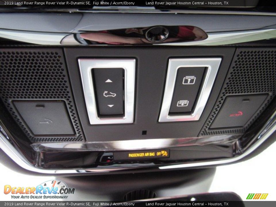 2019 Land Rover Range Rover Velar R-Dynamic SE Fuji White / Acorn/Ebony Photo #36