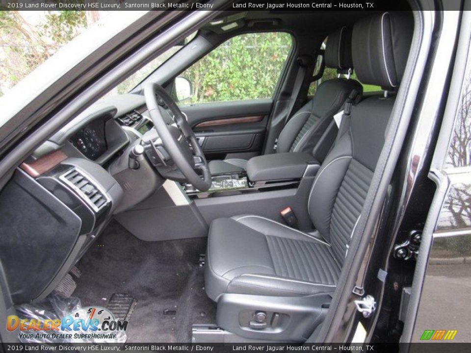 2019 Land Rover Discovery HSE Luxury Santorini Black Metallic / Ebony Photo #3