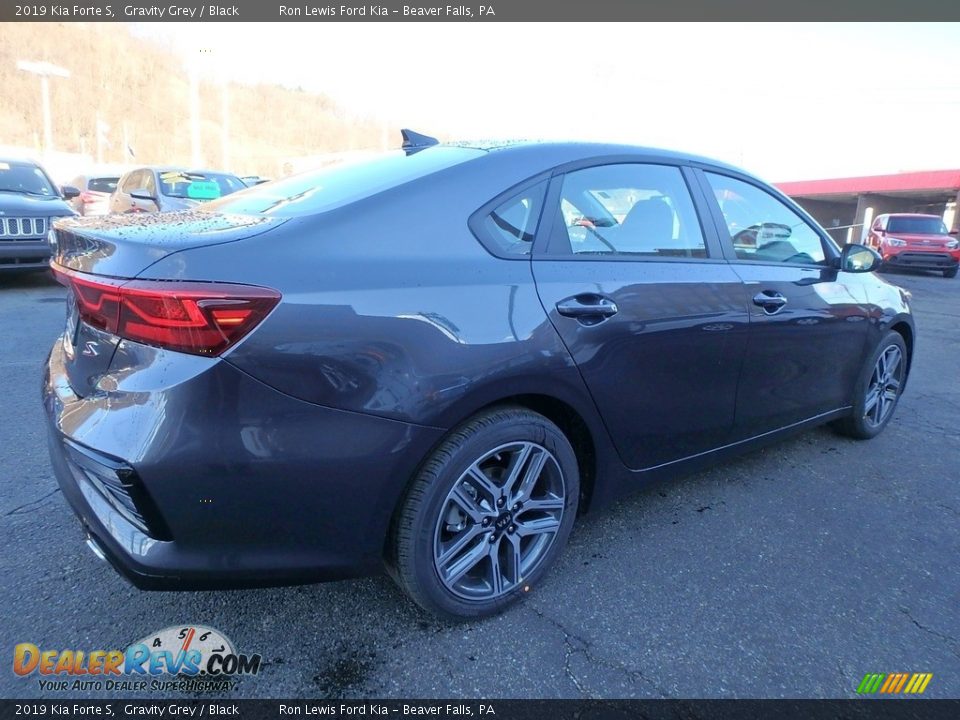 2019 Kia Forte S Gravity Grey / Black Photo #2