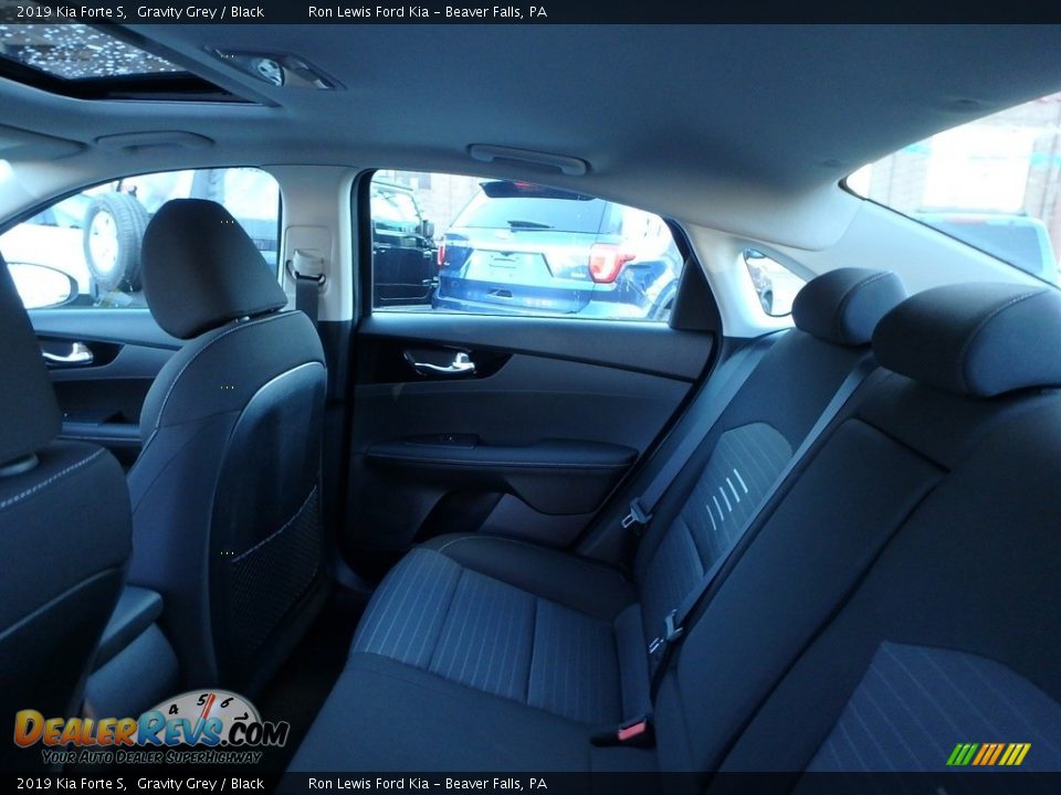 2019 Kia Forte S Gravity Grey / Black Photo #11