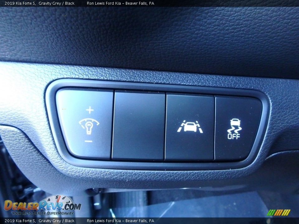 2019 Kia Forte S Gravity Grey / Black Photo #17
