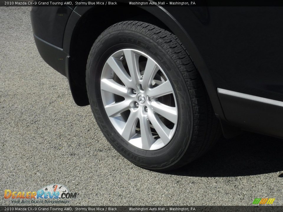 2010 Mazda CX-9 Grand Touring AWD Stormy Blue Mica / Black Photo #3