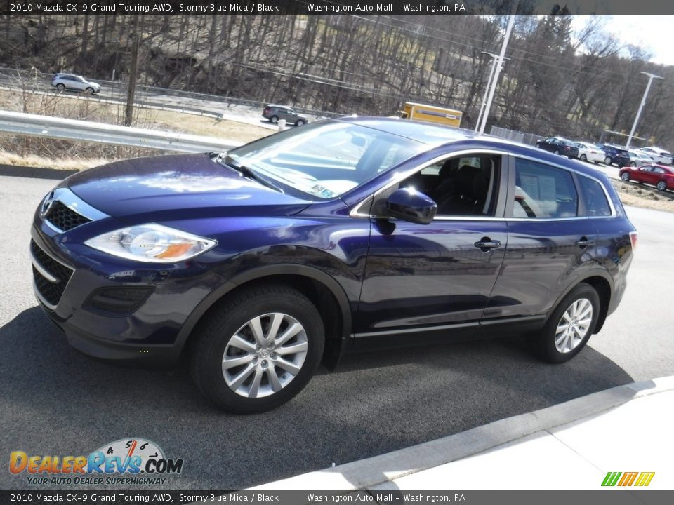 2010 Mazda CX-9 Grand Touring AWD Stormy Blue Mica / Black Photo #5