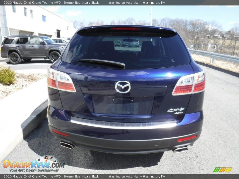 2010 Mazda CX-9 Grand Touring AWD Stormy Blue Mica / Black Photo #7