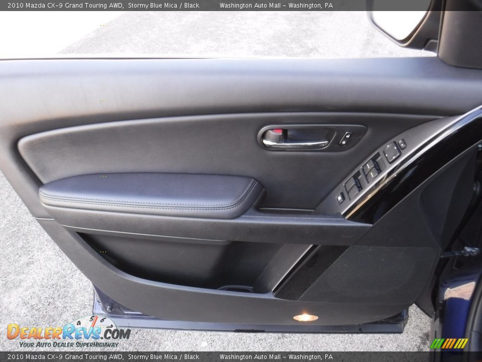 2010 Mazda CX-9 Grand Touring AWD Stormy Blue Mica / Black Photo #11