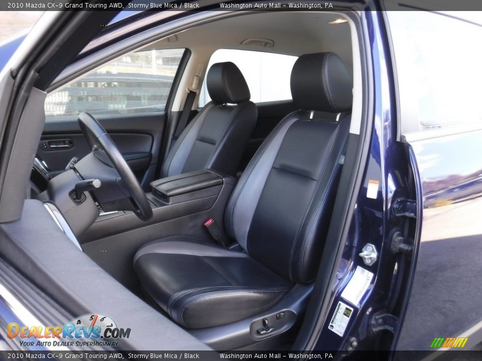 2010 Mazda CX-9 Grand Touring AWD Stormy Blue Mica / Black Photo #12