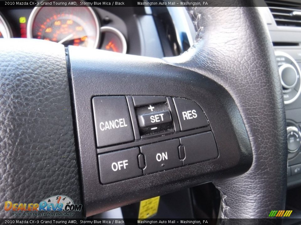 2010 Mazda CX-9 Grand Touring AWD Stormy Blue Mica / Black Photo #18