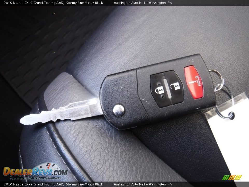 2010 Mazda CX-9 Grand Touring AWD Stormy Blue Mica / Black Photo #23