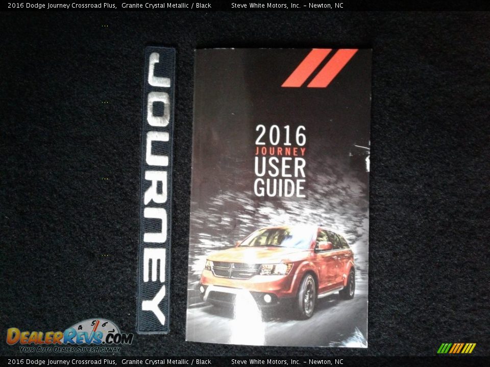 2016 Dodge Journey Crossroad Plus Granite Crystal Metallic / Black Photo #35
