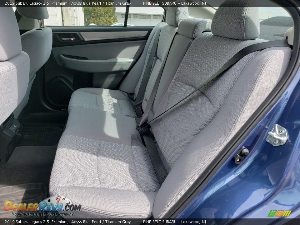 2019 Subaru Legacy 2.5i Premium Abyss Blue Pearl / Titanium Gray Photo #3
