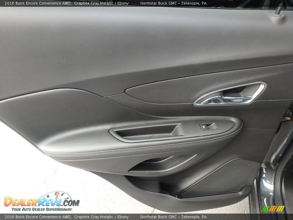 2016 Buick Encore Convenience AWD Graphite Gray Metallic / Ebony Photo #18