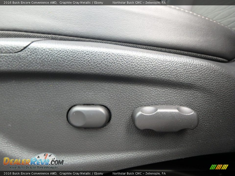 2016 Buick Encore Convenience AWD Graphite Gray Metallic / Ebony Photo #20