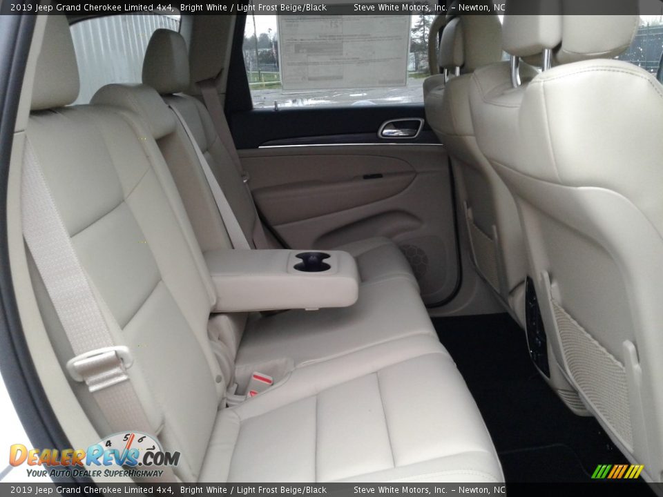 2019 Jeep Grand Cherokee Limited 4x4 Bright White / Light Frost Beige/Black Photo #15