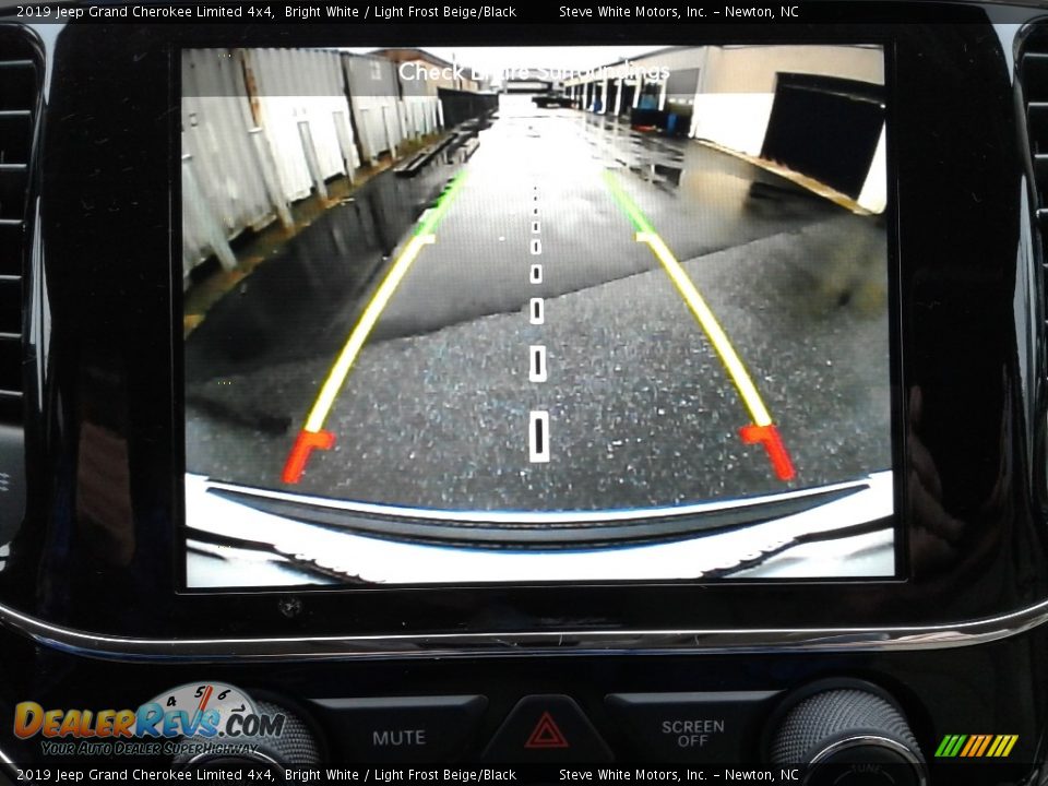 2019 Jeep Grand Cherokee Limited 4x4 Bright White / Light Frost Beige/Black Photo #23