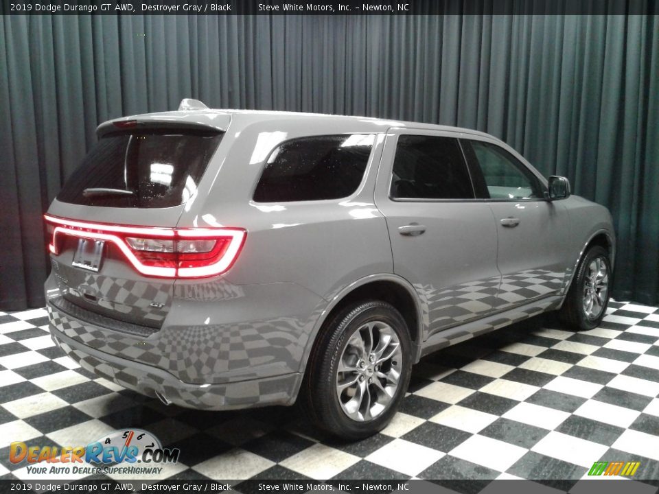2019 Dodge Durango GT AWD Destroyer Gray / Black Photo #6