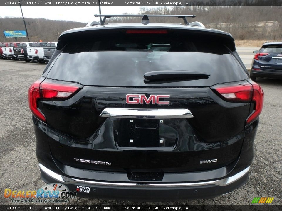 2019 GMC Terrain SLT AWD Ebony Twilight Metallic / Jet Black Photo #6