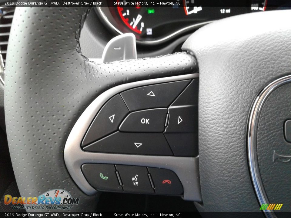2019 Dodge Durango GT AWD Destroyer Gray / Black Photo #20