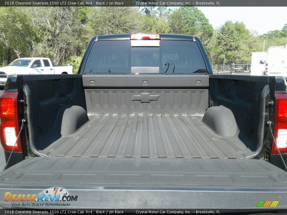 2018 Chevrolet Silverado 1500 LTZ Crew Cab 4x4 Black / Jet Black Photo #19