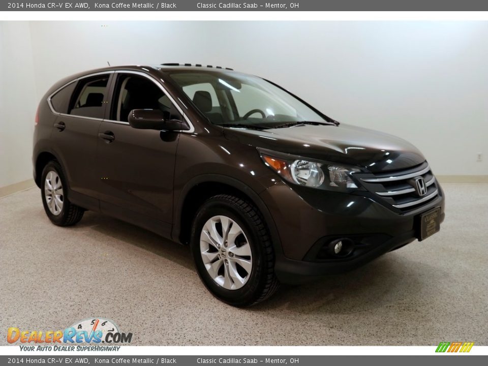 2014 Honda CR-V EX AWD Kona Coffee Metallic / Black Photo #1