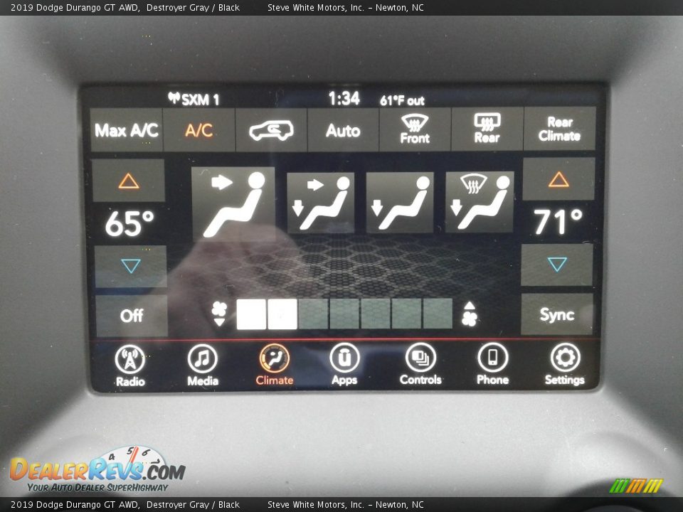 2019 Dodge Durango GT AWD Destroyer Gray / Black Photo #26