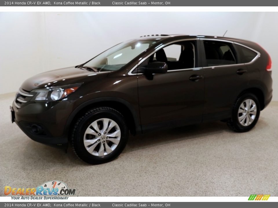 2014 Honda CR-V EX AWD Kona Coffee Metallic / Black Photo #3
