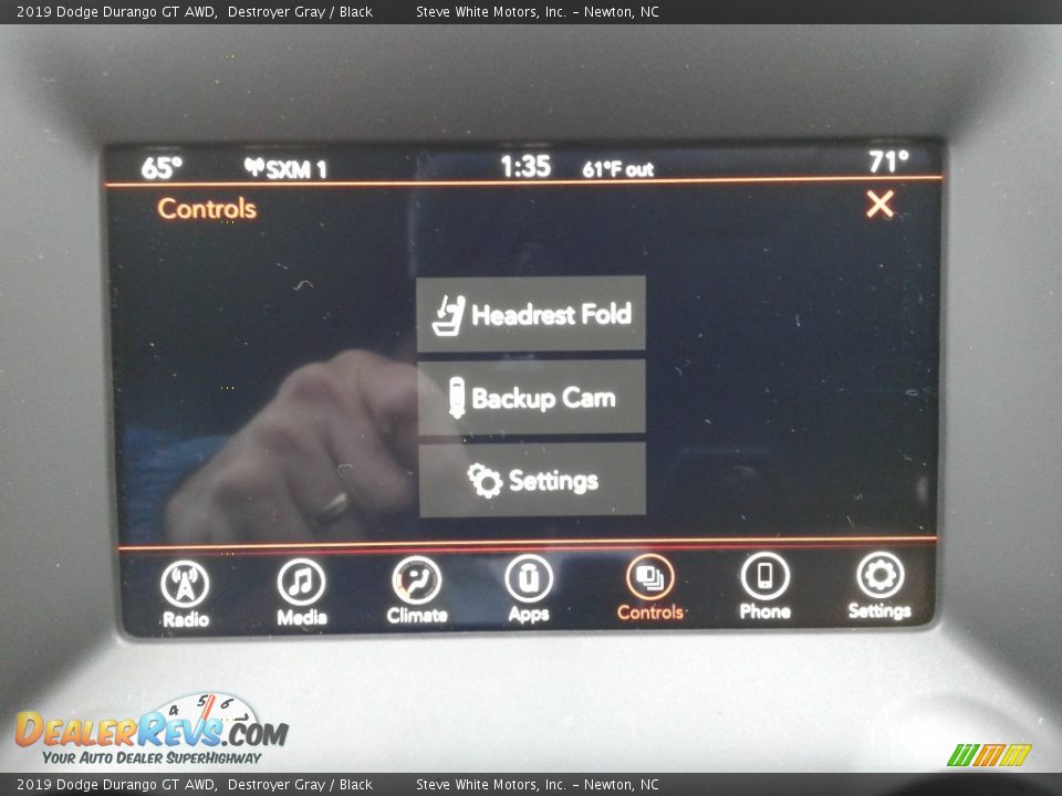 2019 Dodge Durango GT AWD Destroyer Gray / Black Photo #27