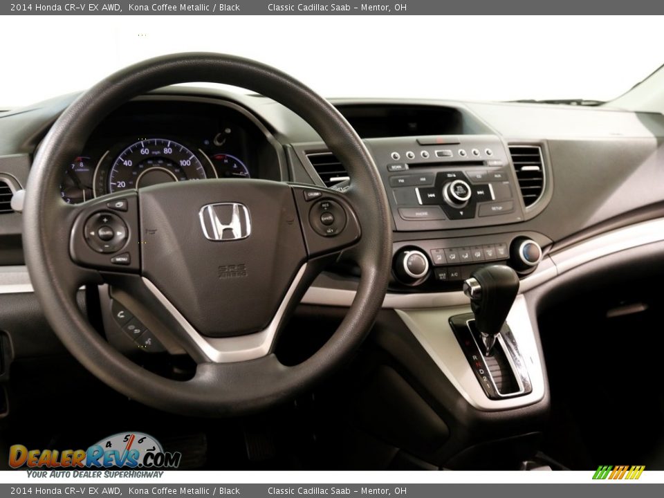 2014 Honda CR-V EX AWD Kona Coffee Metallic / Black Photo #7