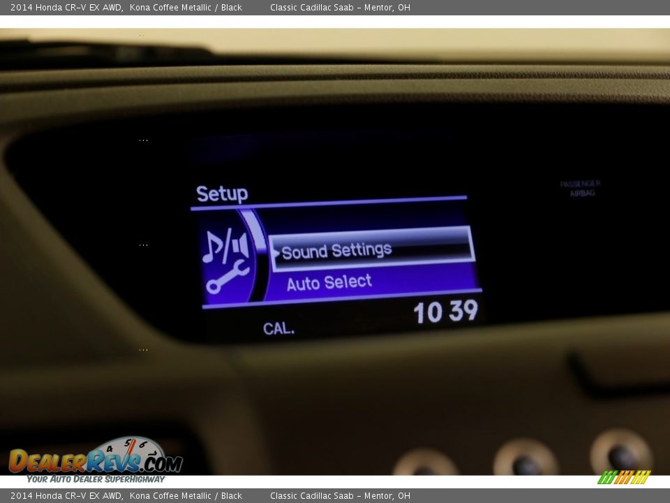 2014 Honda CR-V EX AWD Kona Coffee Metallic / Black Photo #12