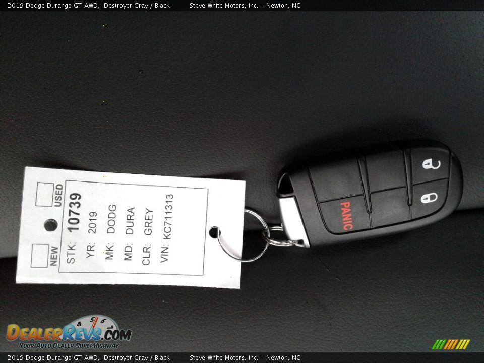 2019 Dodge Durango GT AWD Destroyer Gray / Black Photo #33