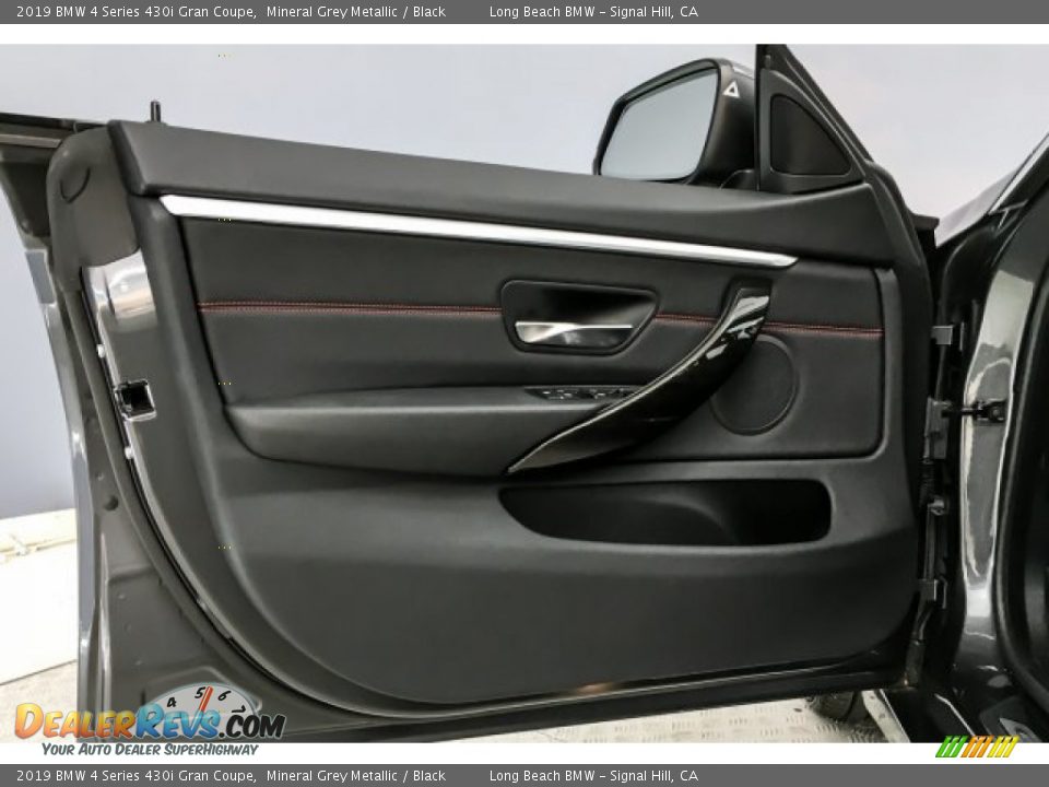 2019 BMW 4 Series 430i Gran Coupe Mineral Grey Metallic / Black Photo #22
