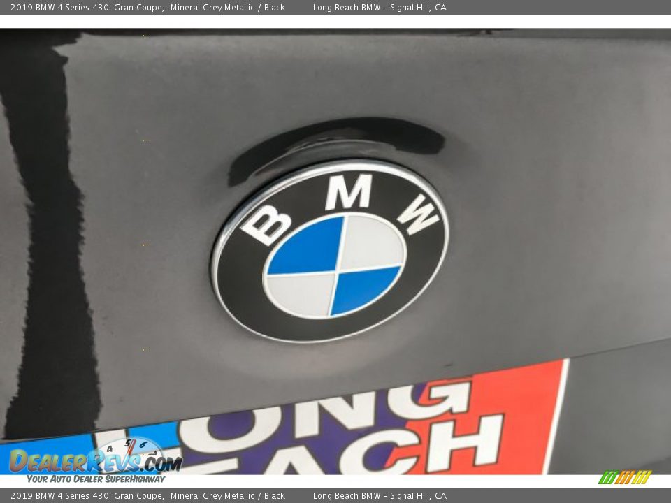 2019 BMW 4 Series 430i Gran Coupe Mineral Grey Metallic / Black Photo #25
