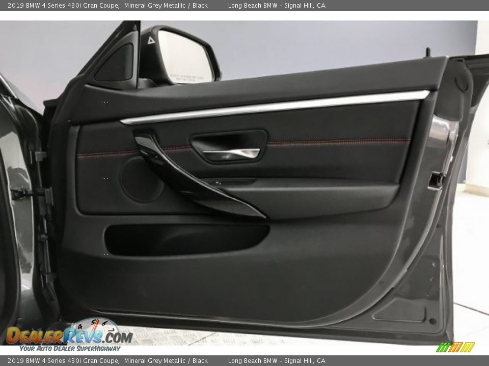 2019 BMW 4 Series 430i Gran Coupe Mineral Grey Metallic / Black Photo #28