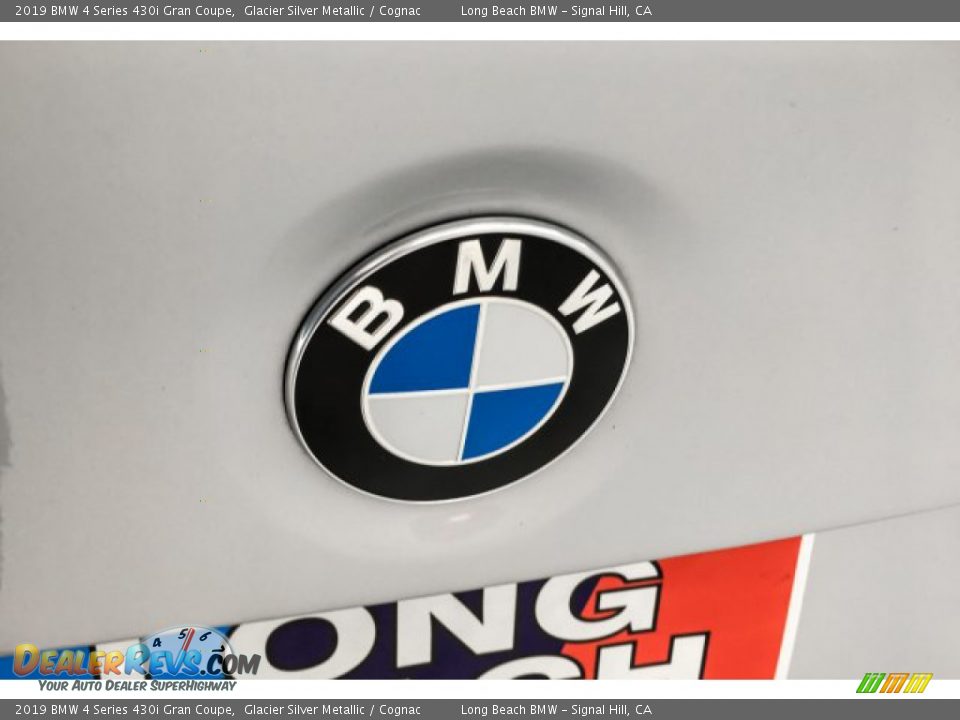 2019 BMW 4 Series 430i Gran Coupe Glacier Silver Metallic / Cognac Photo #26