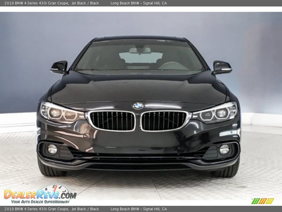 2019 BMW 4 Series 430i Gran Coupe Jet Black / Black Photo #2