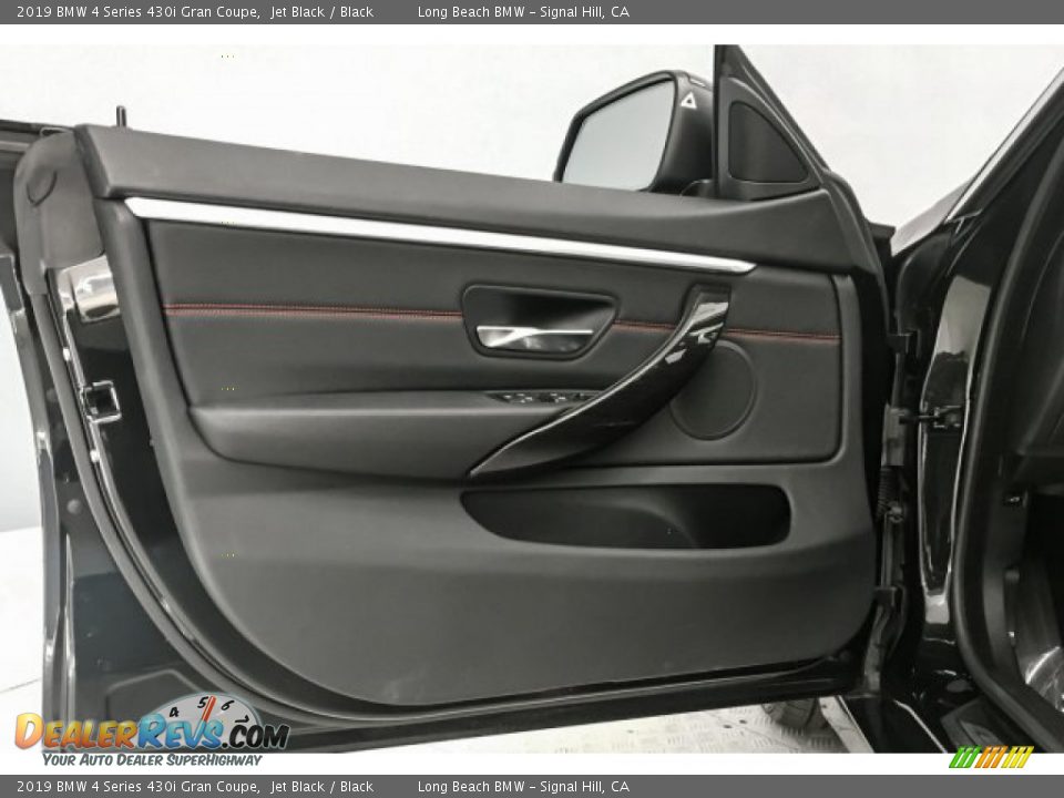 2019 BMW 4 Series 430i Gran Coupe Jet Black / Black Photo #24