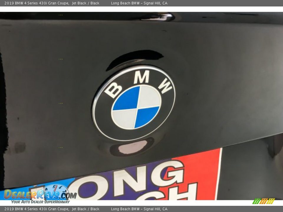 2019 BMW 4 Series 430i Gran Coupe Jet Black / Black Photo #26