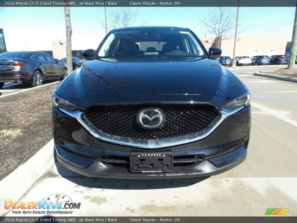 2019 Mazda CX-5 Grand Touring AWD Jet Black Mica / Black Photo #1