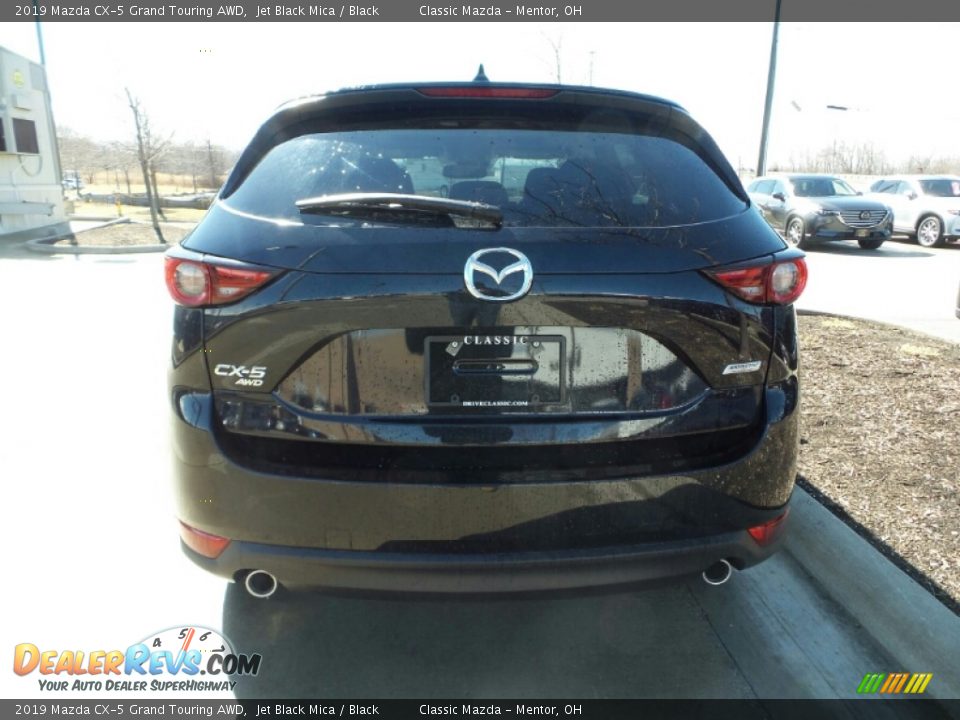 2019 Mazda CX-5 Grand Touring AWD Jet Black Mica / Black Photo #3