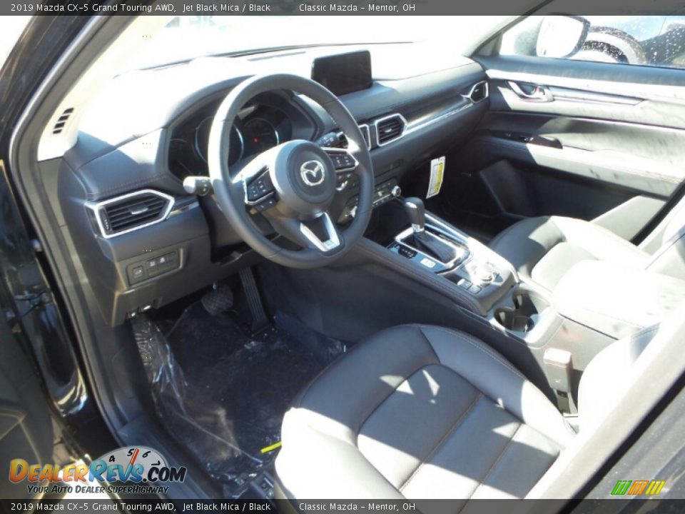 2019 Mazda CX-5 Grand Touring AWD Jet Black Mica / Black Photo #4