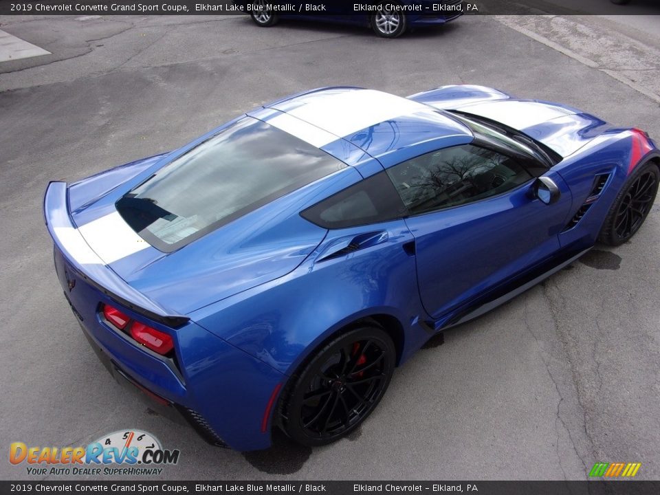 2019 Chevrolet Corvette Grand Sport Coupe Elkhart Lake Blue Metallic / Black Photo #3