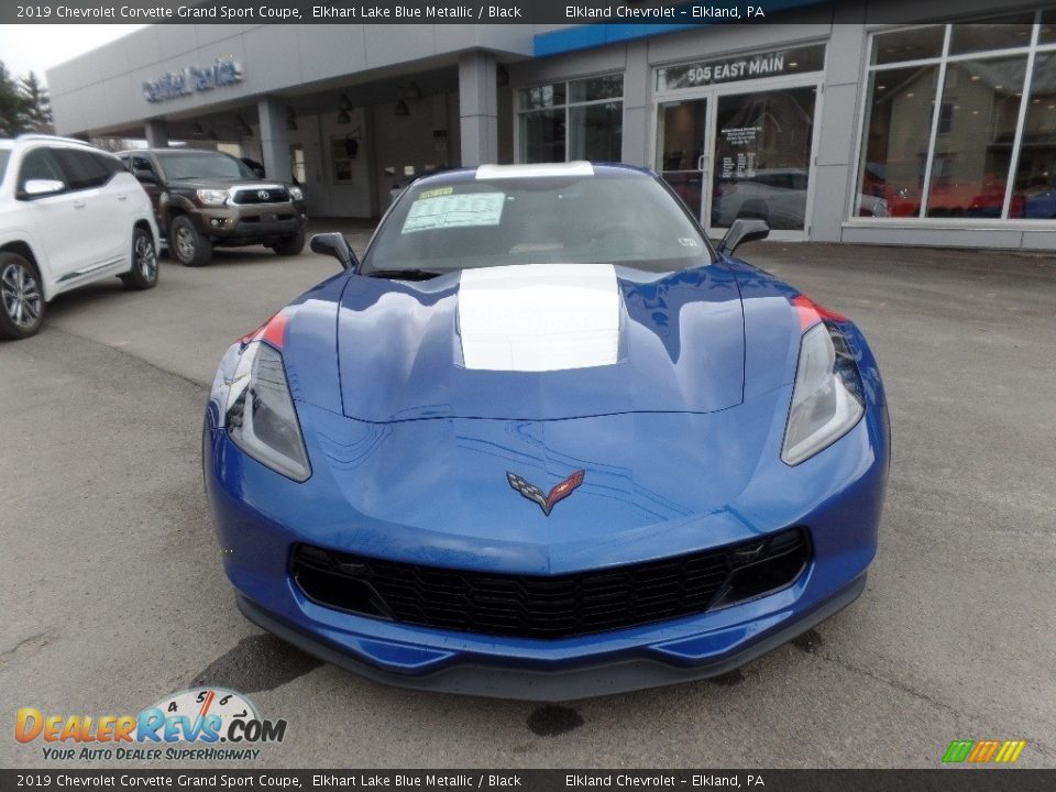 2019 Chevrolet Corvette Grand Sport Coupe Elkhart Lake Blue Metallic / Black Photo #6