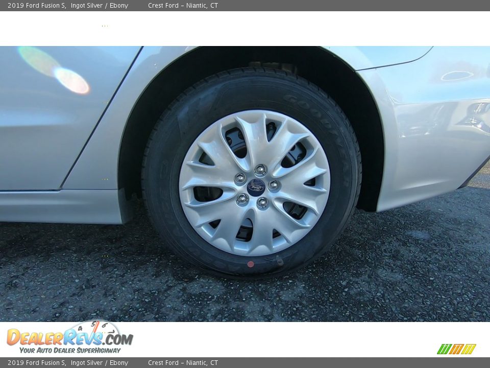 2019 Ford Fusion S Ingot Silver / Ebony Photo #19