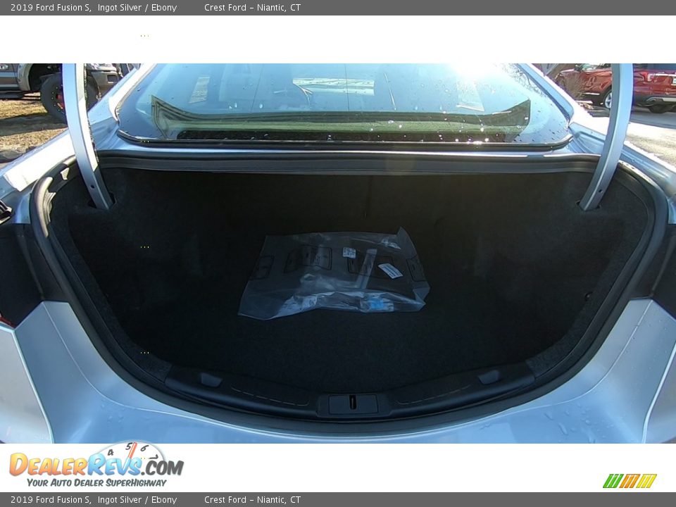 2019 Ford Fusion S Ingot Silver / Ebony Photo #20